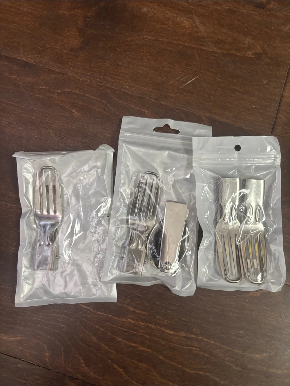 Travel forks and spoon (5 total)